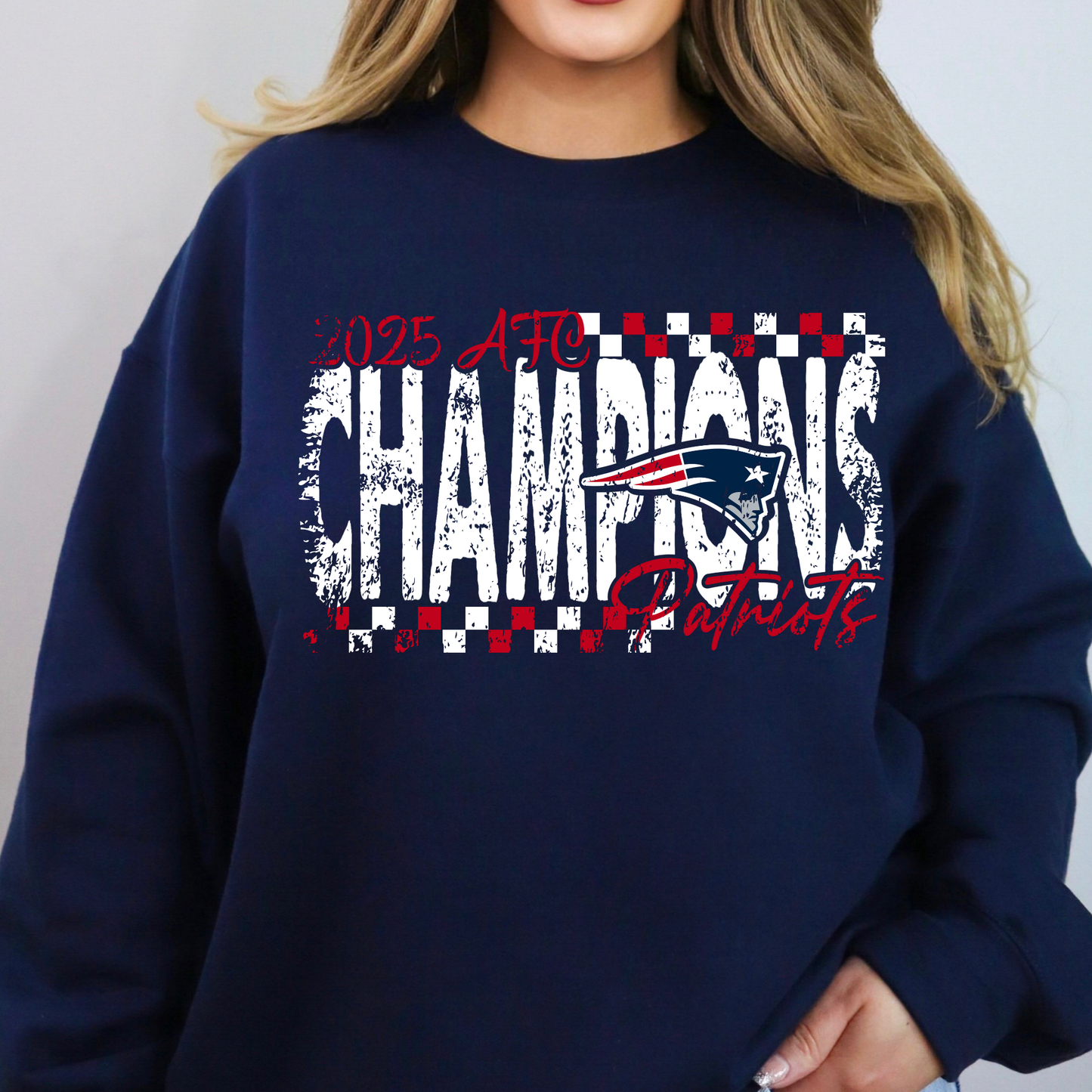 2025 AFC Champions Patriots Full Color DTF Transfer