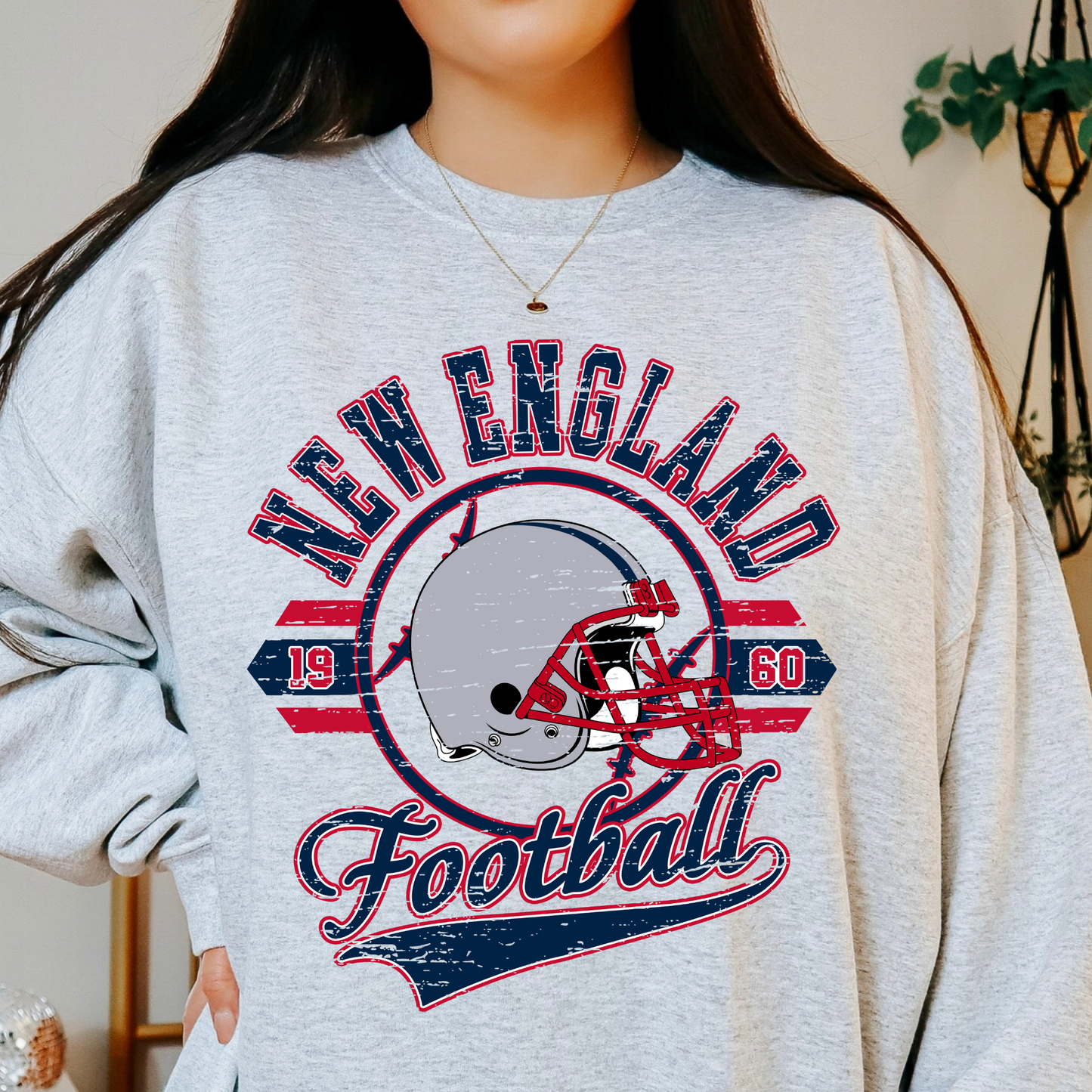 New England Football Full Color DTF Transfer