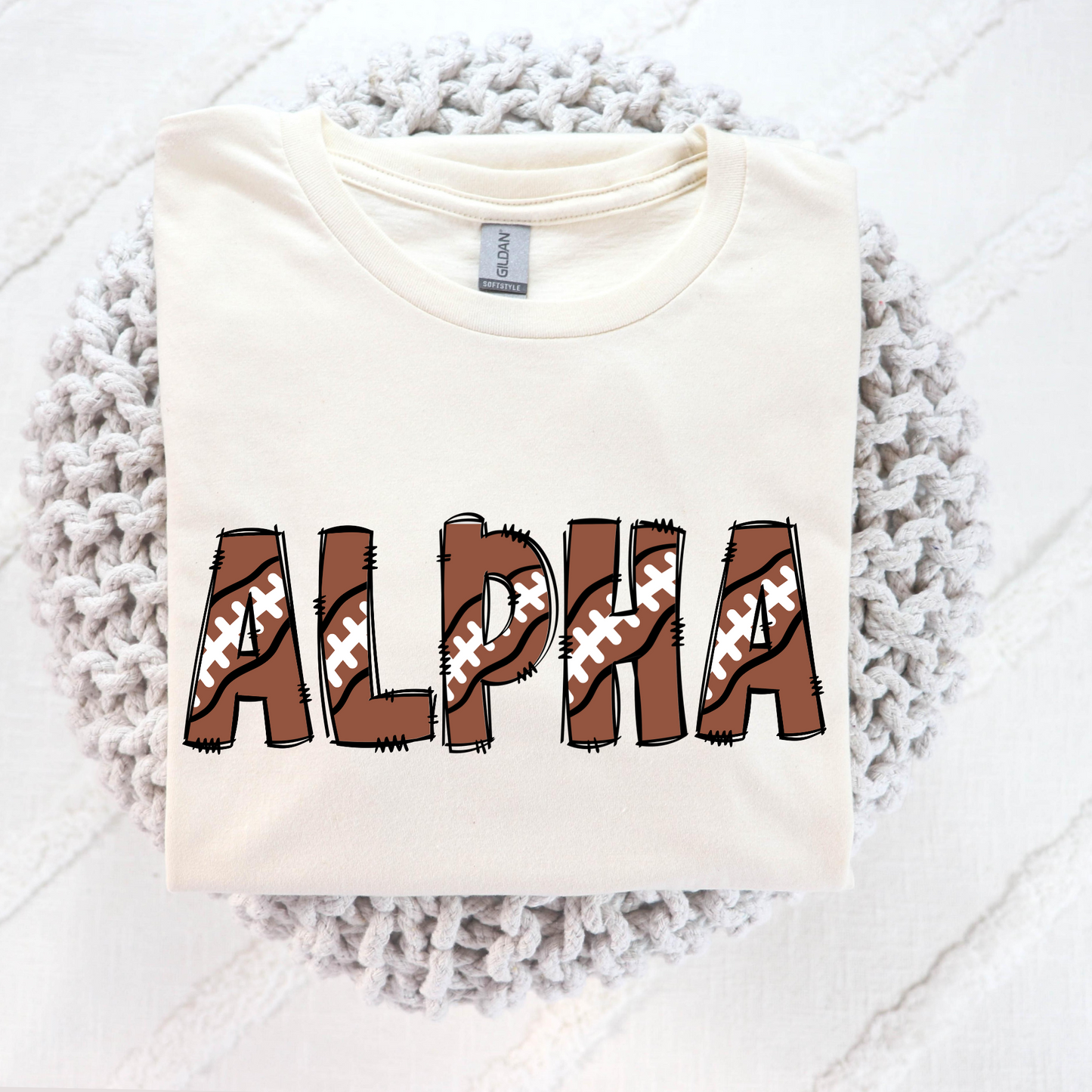 Football Alpha Full Color DTF Transfer