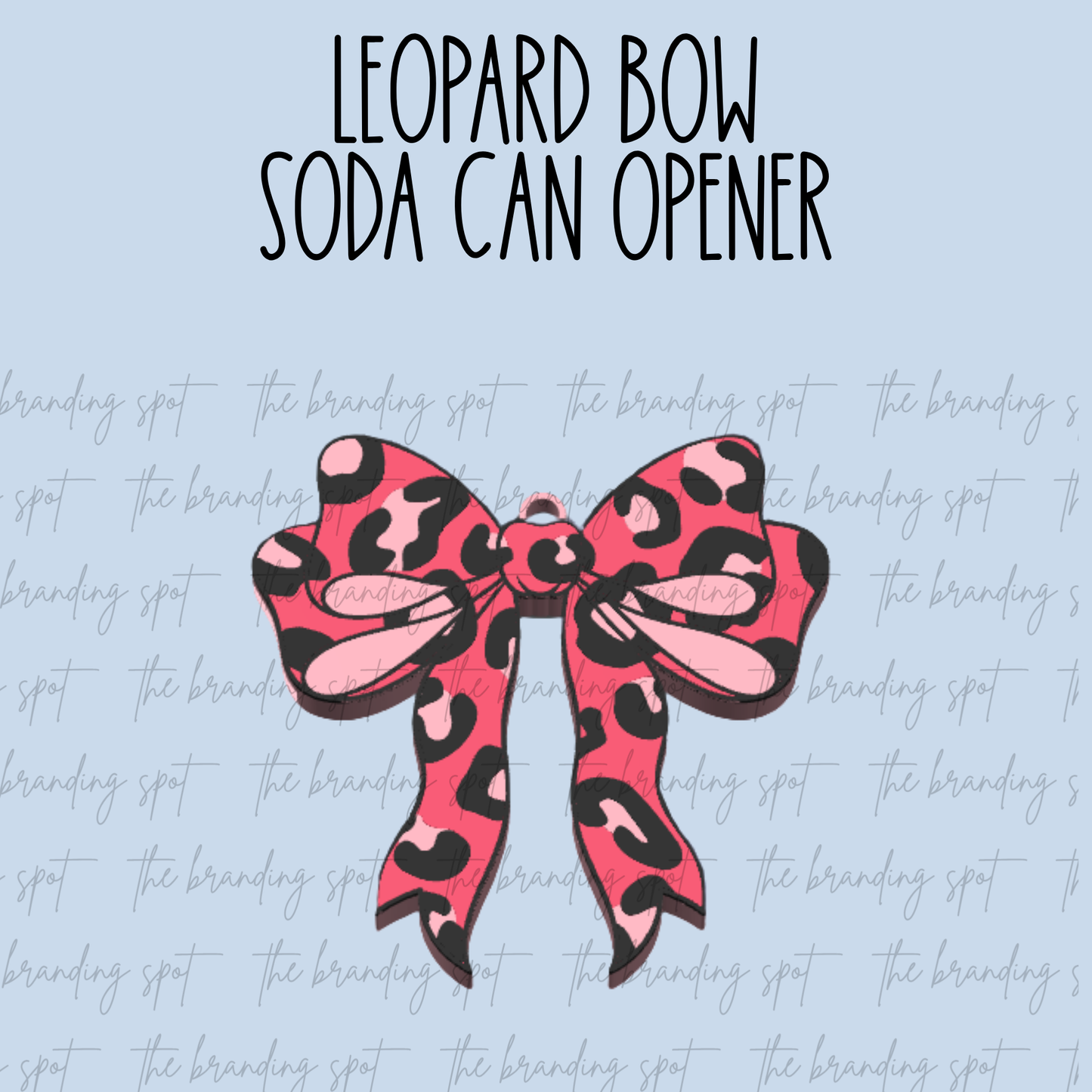 Turquoise Gemstone Soda Can Tab Opener Keychain