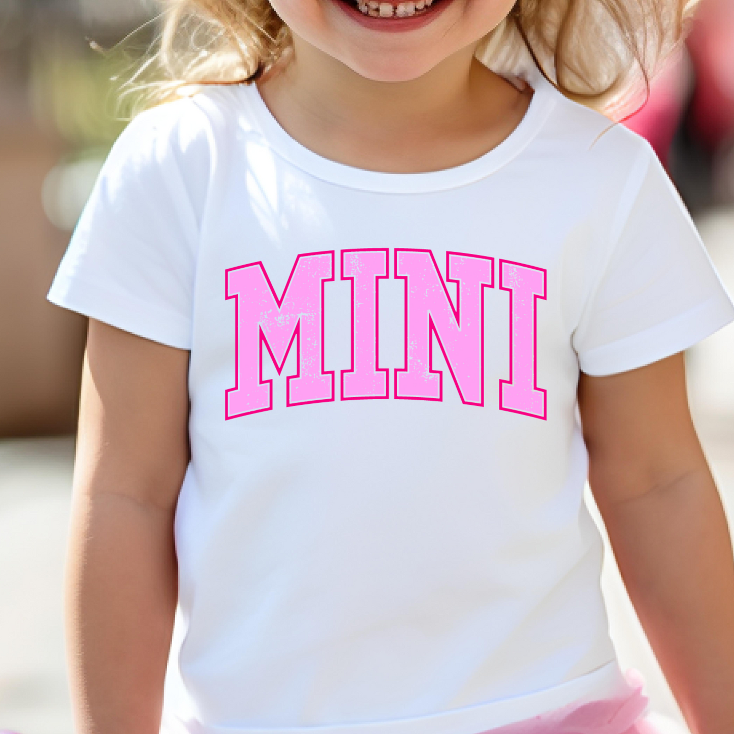 Mama Mini Varsity Letters (MULTI COLOR OPTIONS) Full Color DTF Transfer