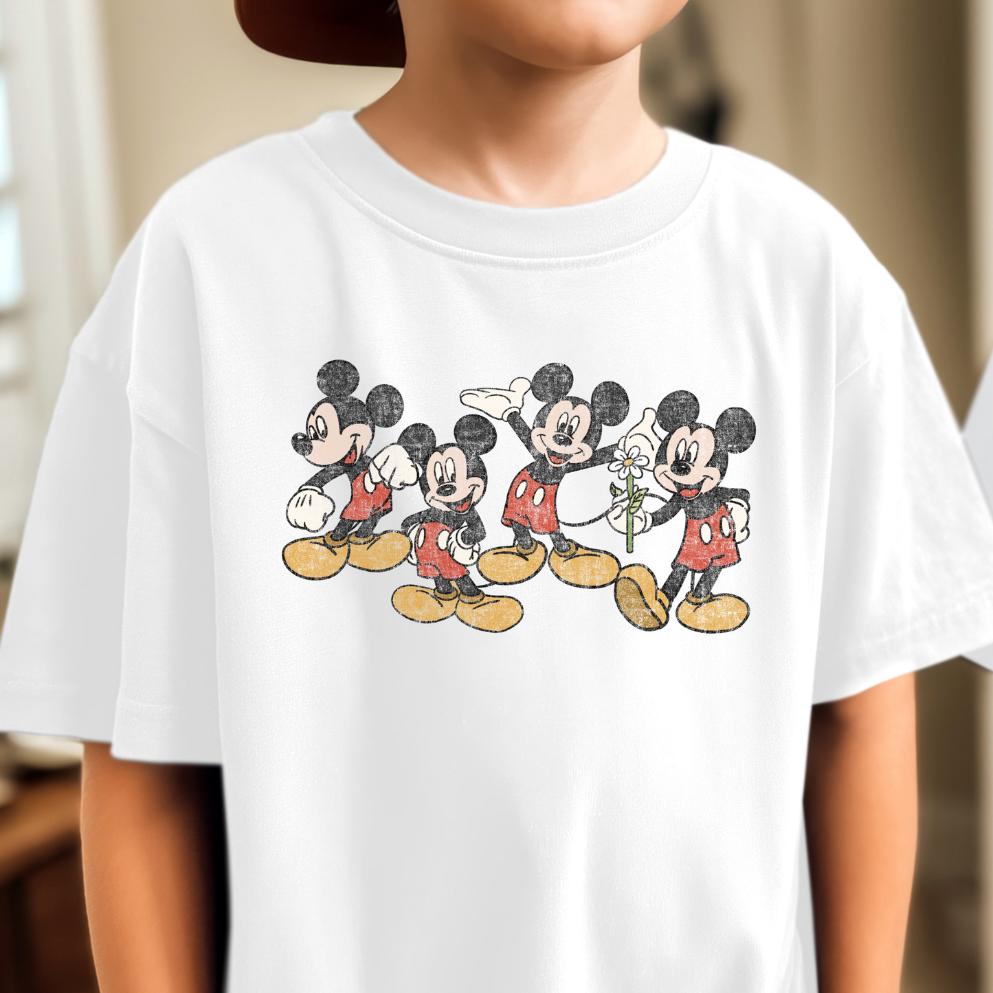 Mickey (Grunge) Full Color DTF Transfer