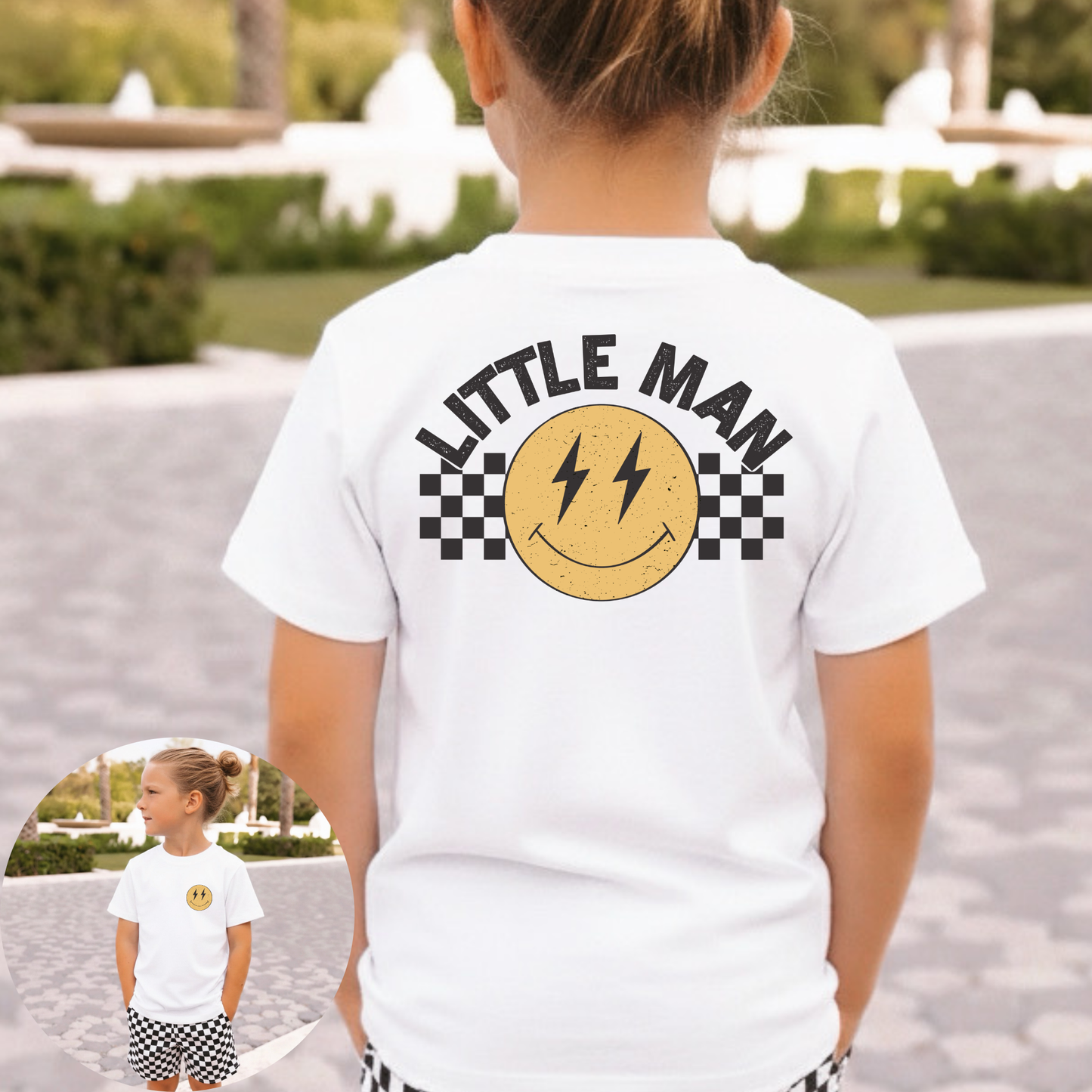 Little Man Full Color DTF Transfer