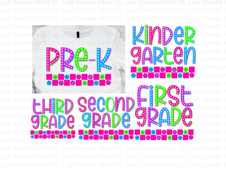Marquee Bright (MULTI GRADE OPTIONS) Full Color DTF Transfer