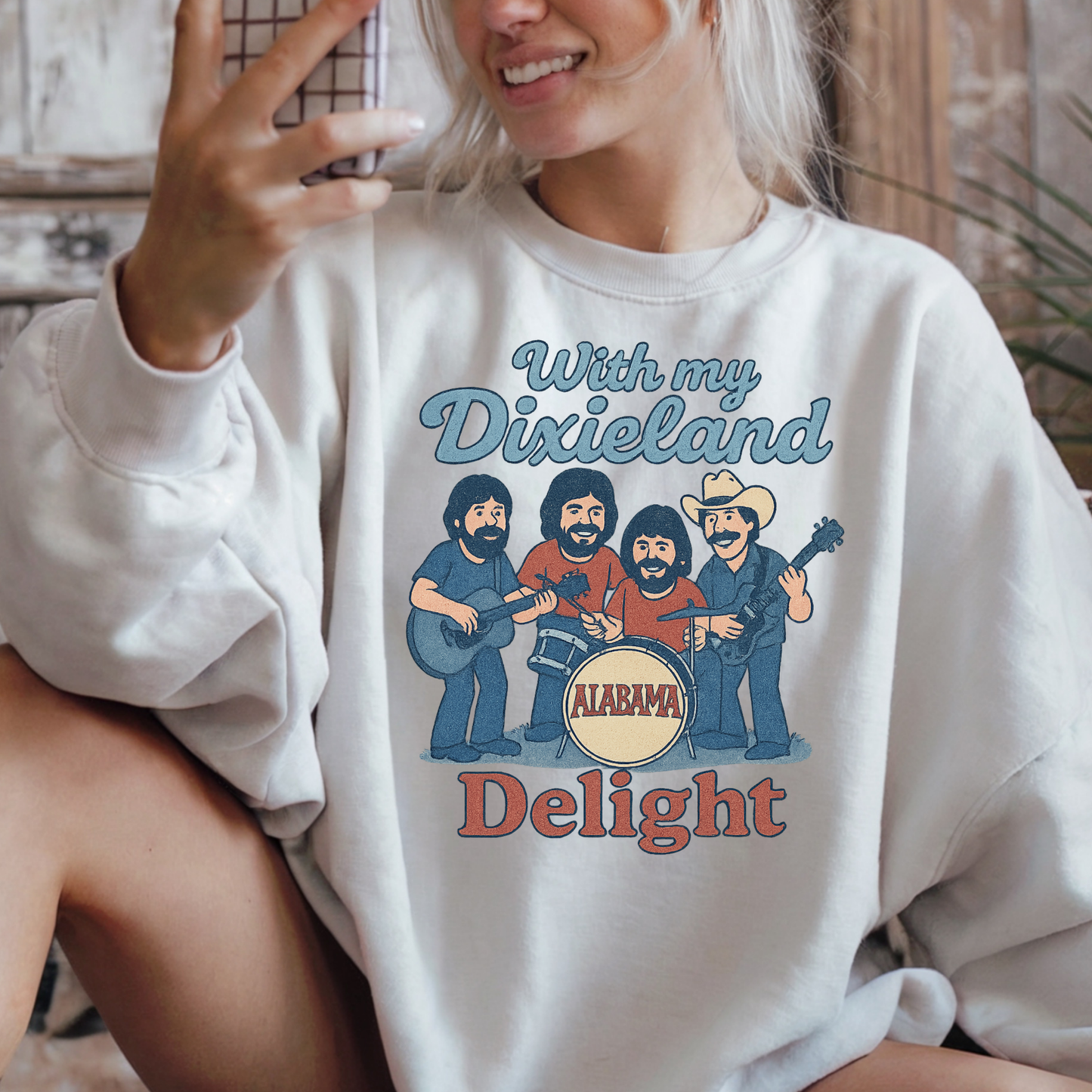 With My Dixieland Delight Full Color DTF Transfer