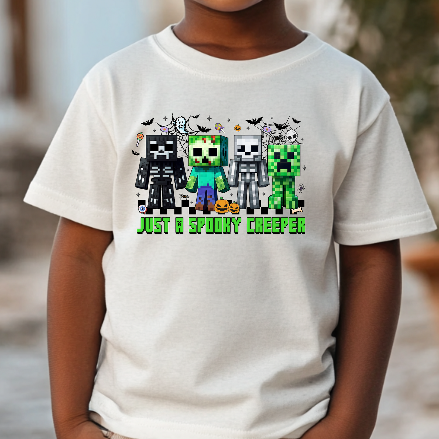 Just A Spooky Creeper Full Color DTF Transfer