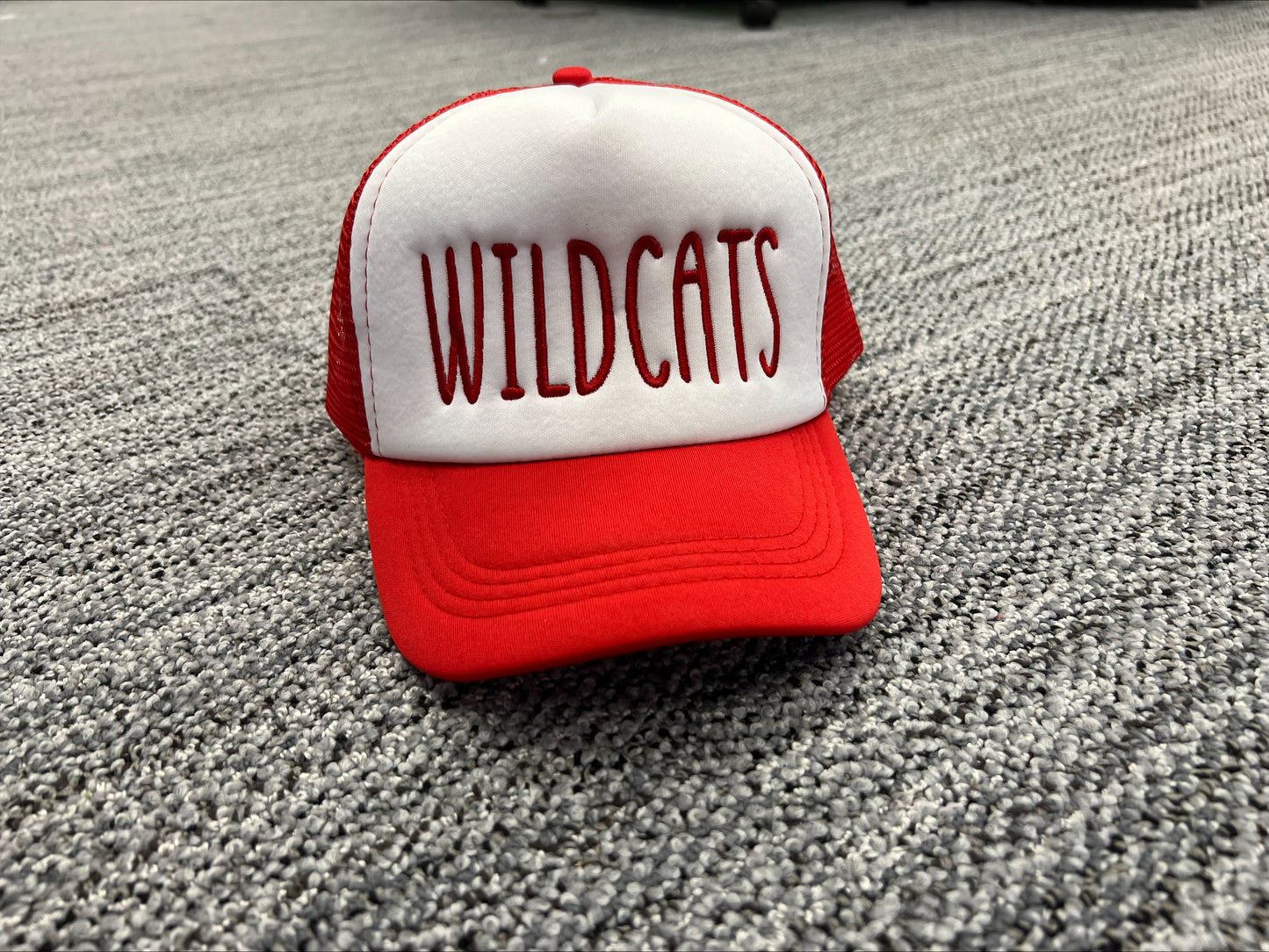 Embroidered Mascot Cap (Single Word Changeable)