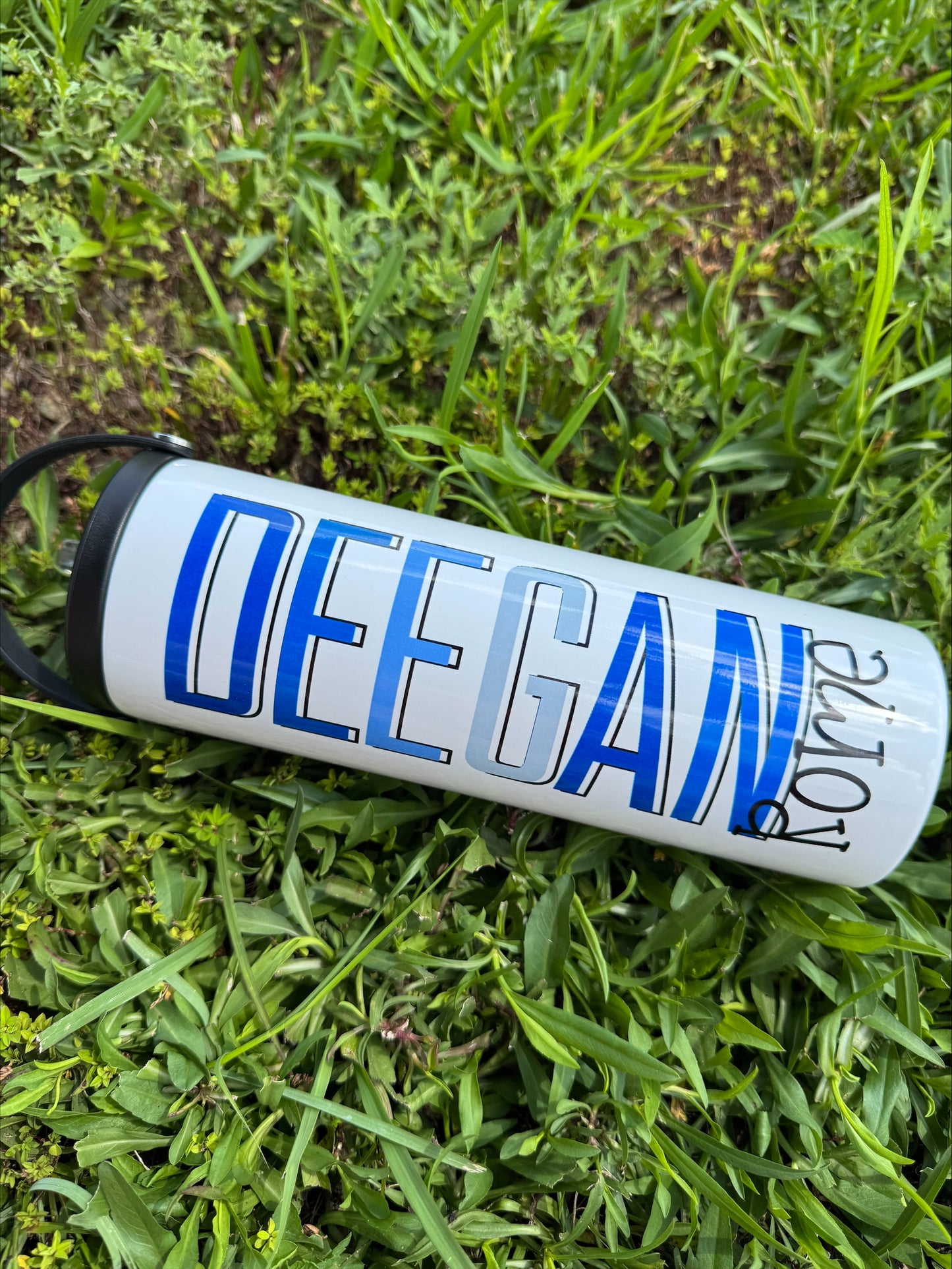 20oz Personalized Water Bottle Name Design