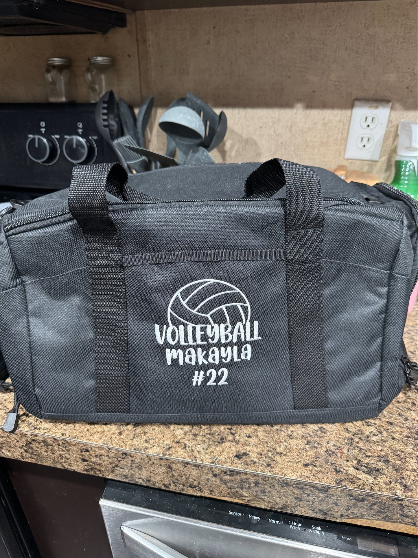 Personalized Sport Embroidered Duffle Bag (READ DISCLAIMERS)