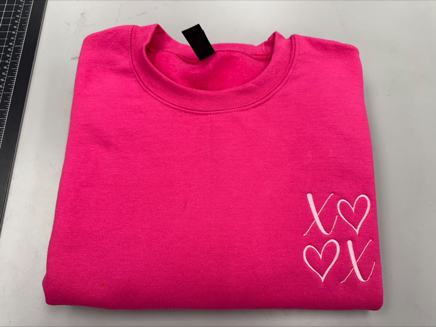 XOXO (Pocket) Embroidered Sweatshirt/T-Shirt