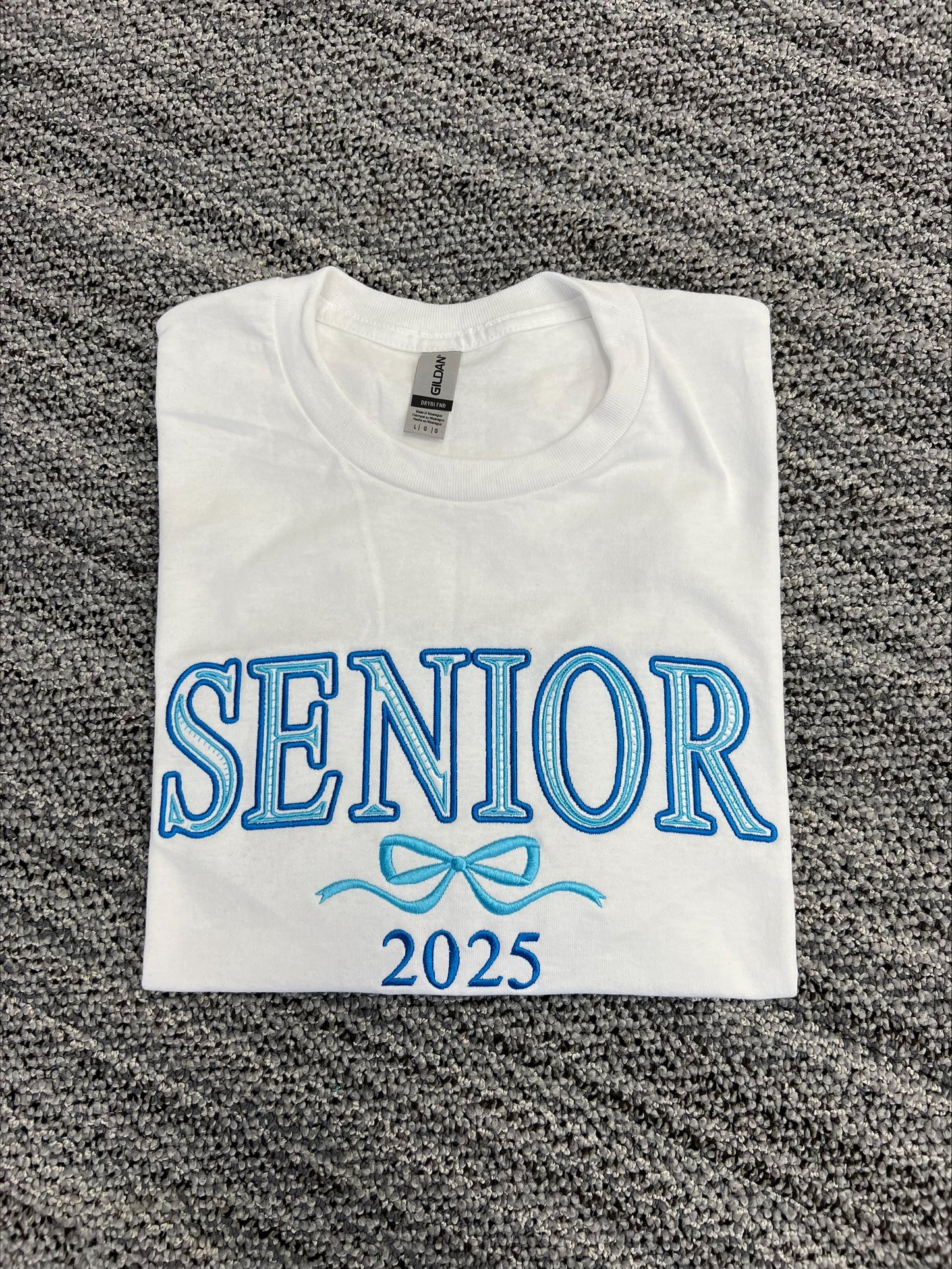 Senior 2025 Embroidered Sweatshirt/T-Shirt