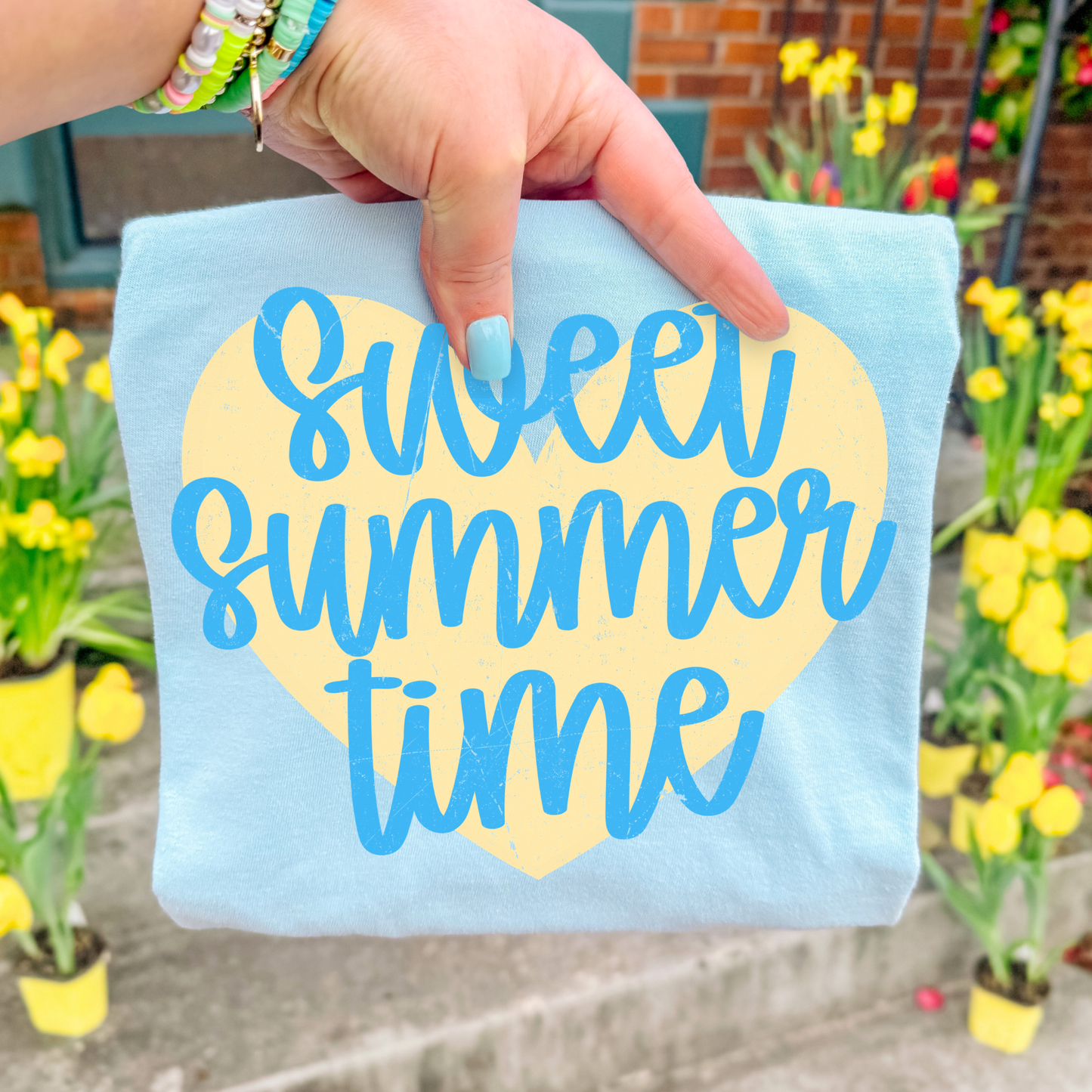 Sweet Summer Time Full Color DTF Transfer