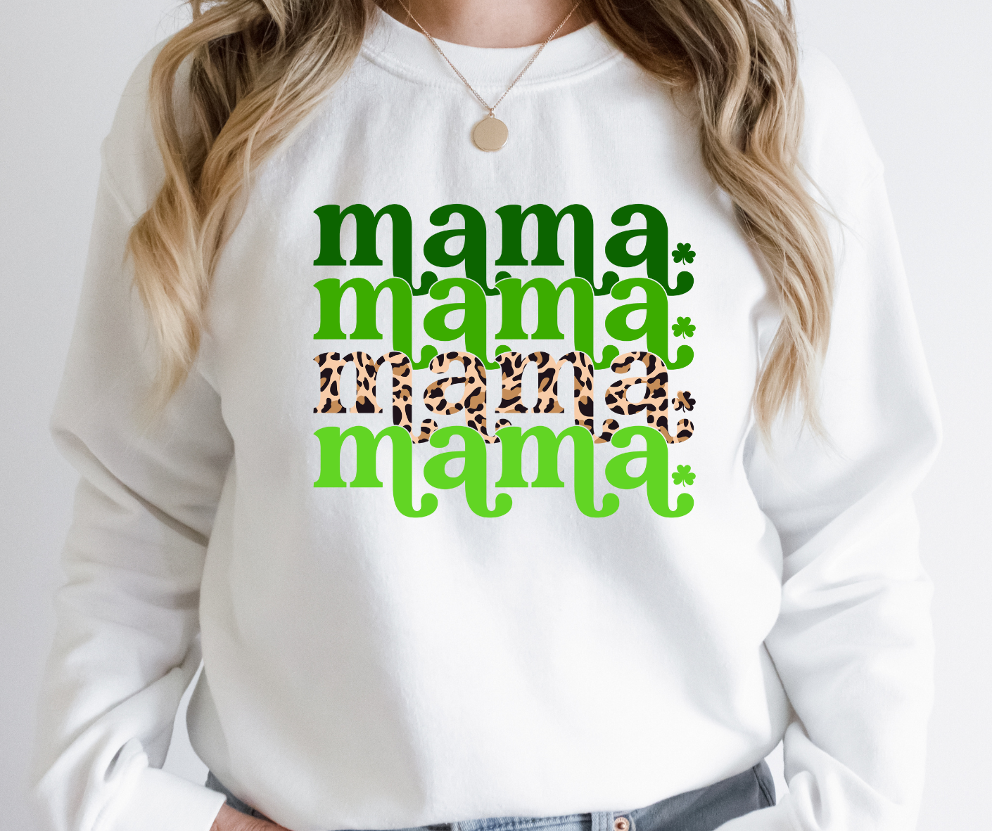 Mama Mama Mama St Patrick’s Day Full Color DTF Transfers