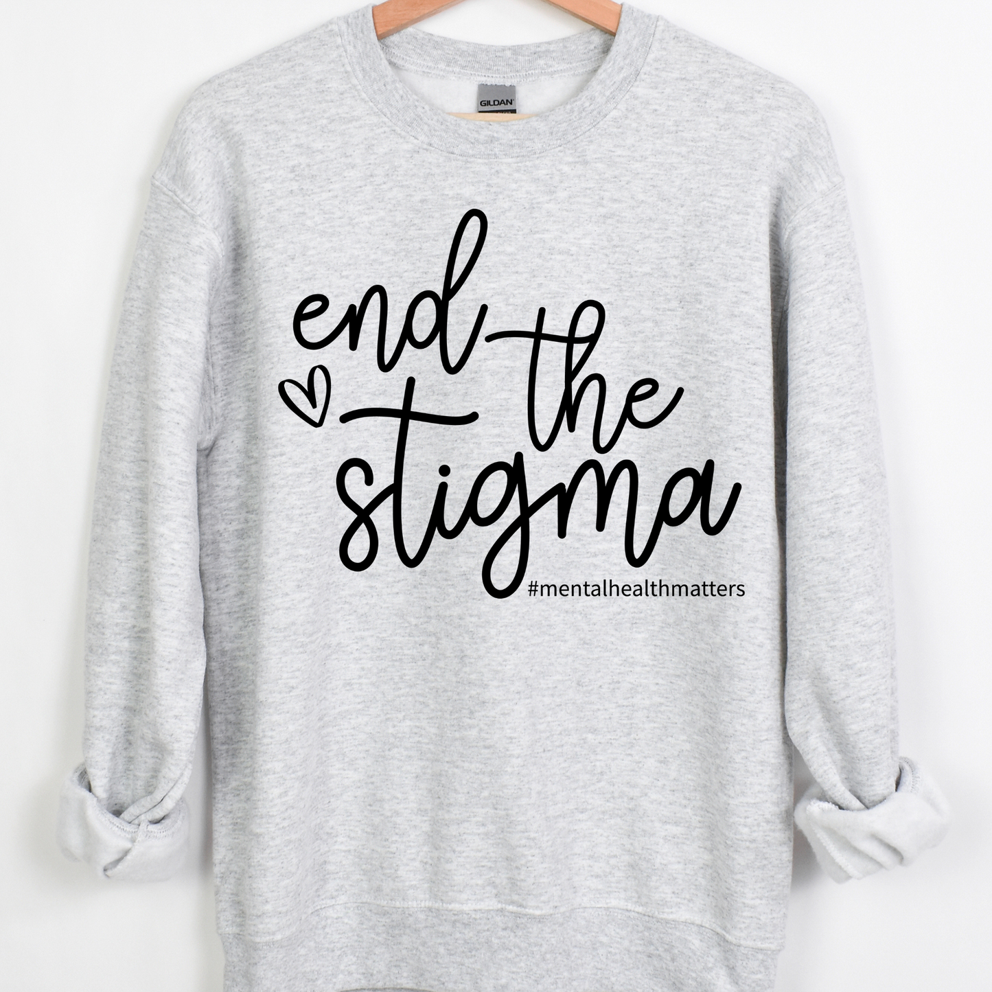 End The Stigma Mental Health Full Color DTF Transfers