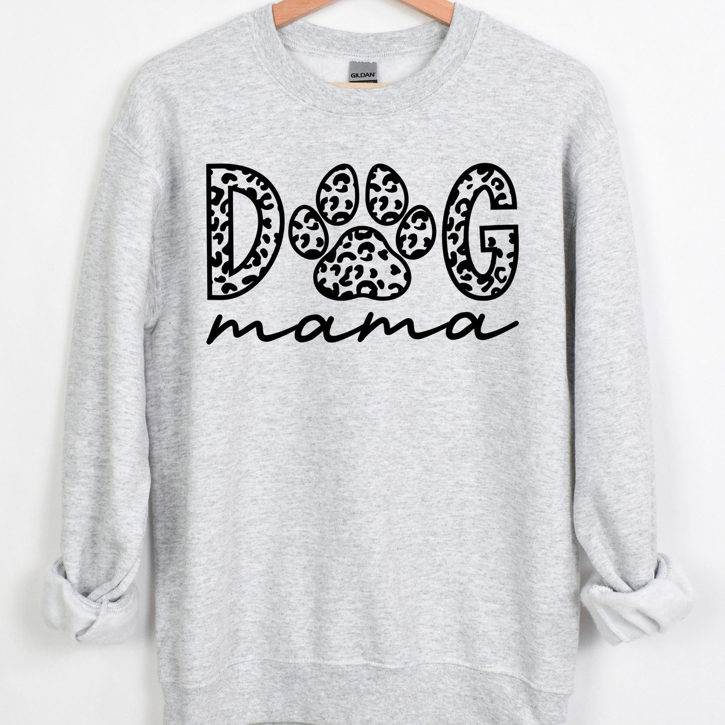 Dog Mama Leopard Full Color DTF Transfer