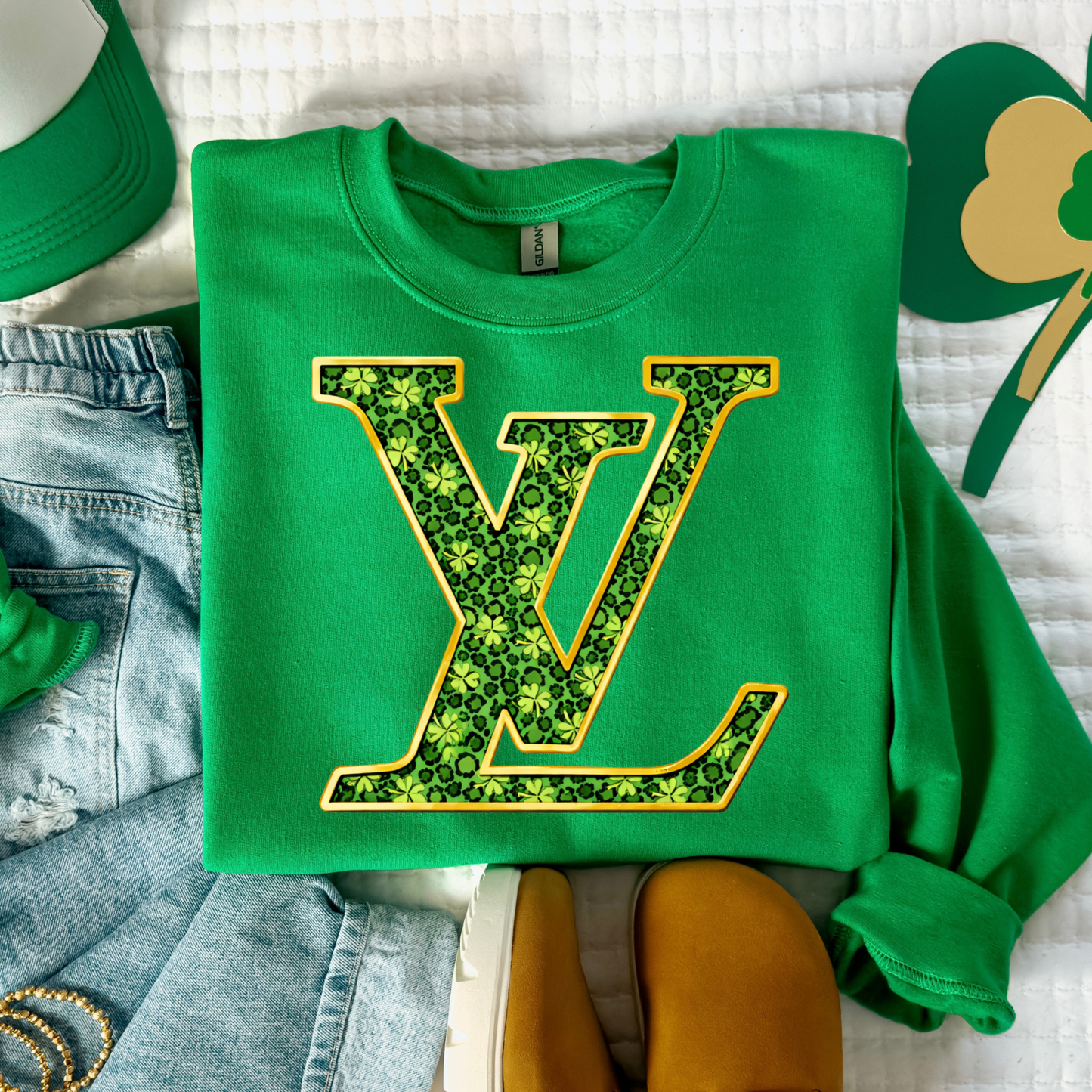 LV (St. Patrick) Full Color DTF Transfer