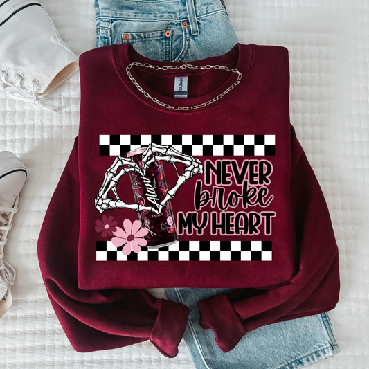 Alani Never Broke My Heart (Cherry Bomb) Full Color DTF Transfer