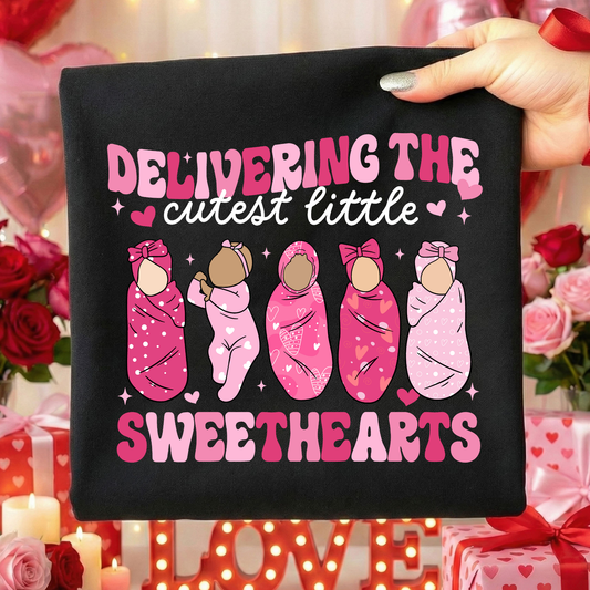 Delivering The Cutest Little Sweethearts Full Color DTF Transfer