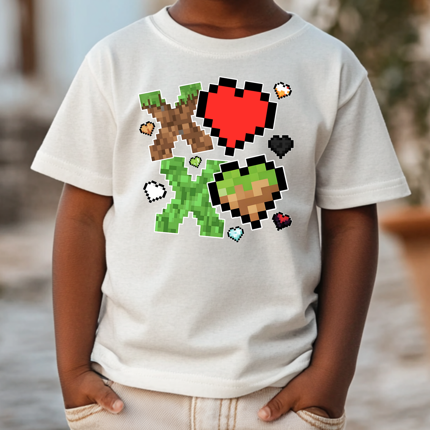 XOXO (Minecraft) Full Color DTF Transfer
