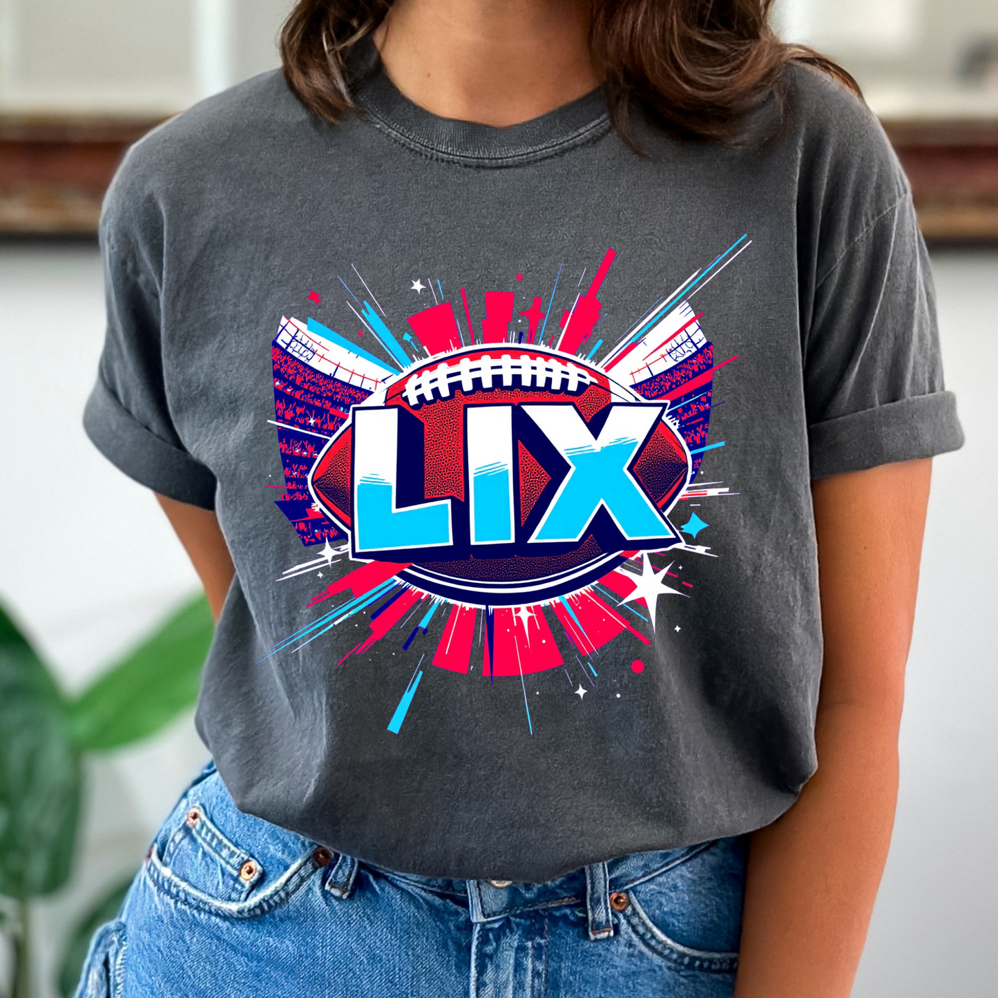 Super Bowl LIX  Full Color DTF Transfer