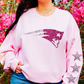 Football Team Logo (Faux Sequin/Non Sequin Option) (ALL N*L TEAMS) w/Star Sleeve Option Full Color DTF Transfer