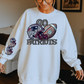 GO Team (ALL N*L TEAMS) Faux Rhinestone Helmet Full Color DTF Transfer