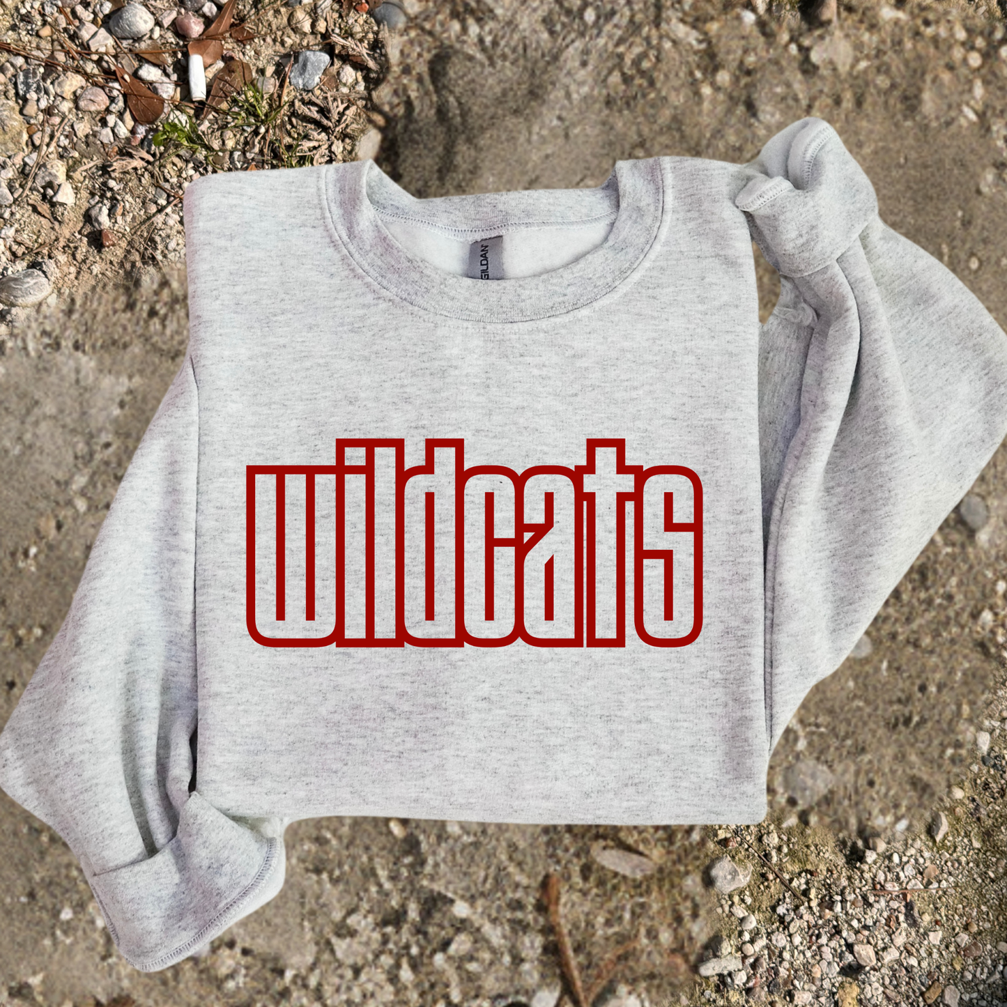 Hollow Text Alpha Full Color DTF Transfer