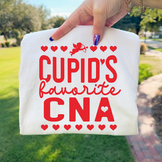 Cupid's Favorite CNA Full Color DTF Transfer