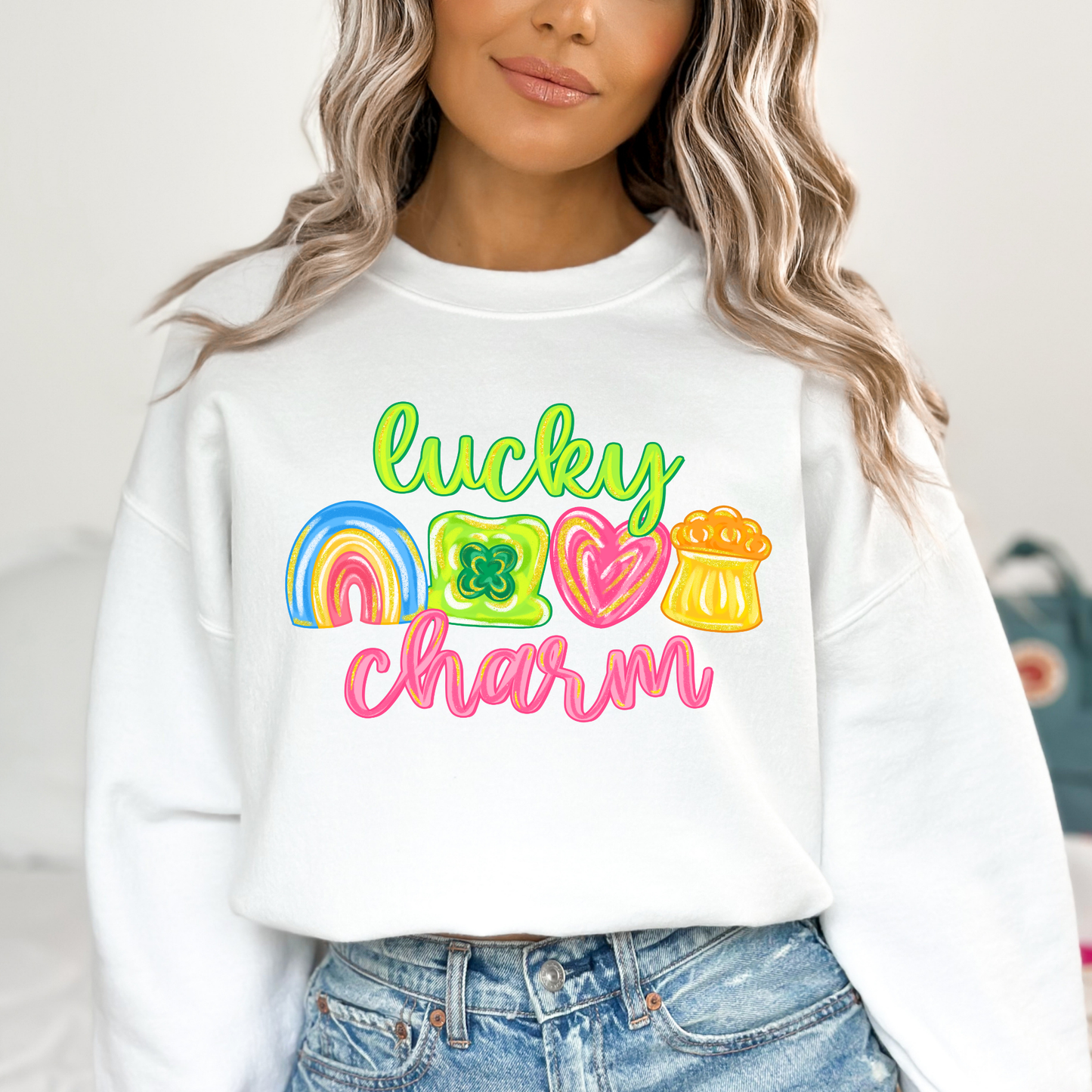 Lucky Charm Full Color DTF Transfer