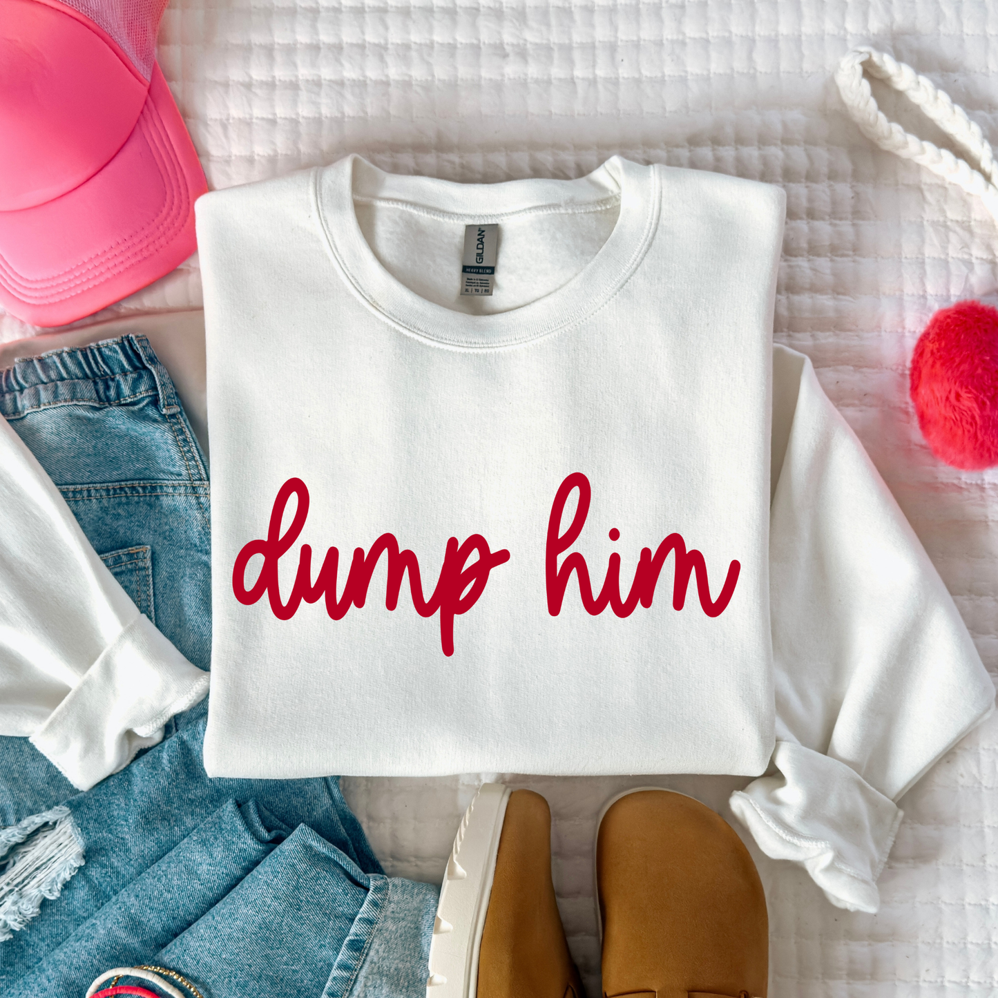 Dump Him Full Color DTF Transfer
