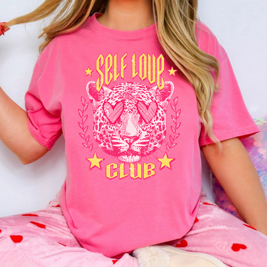 Self Love Club Full Color DTF Transfer