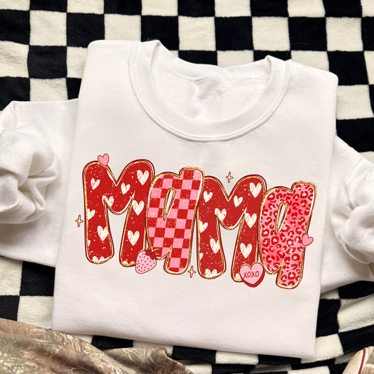 Valentine Mama (Multi Name Options) Full Color DTF Transfer