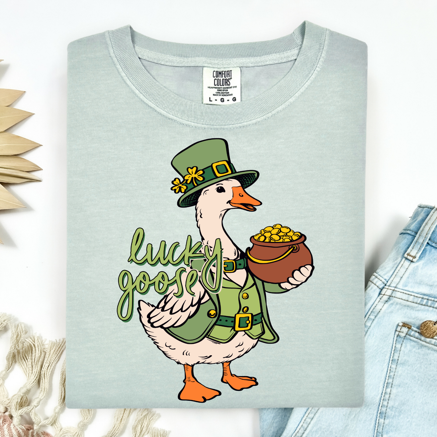 Lucky Goose Full Color DTF Transfer