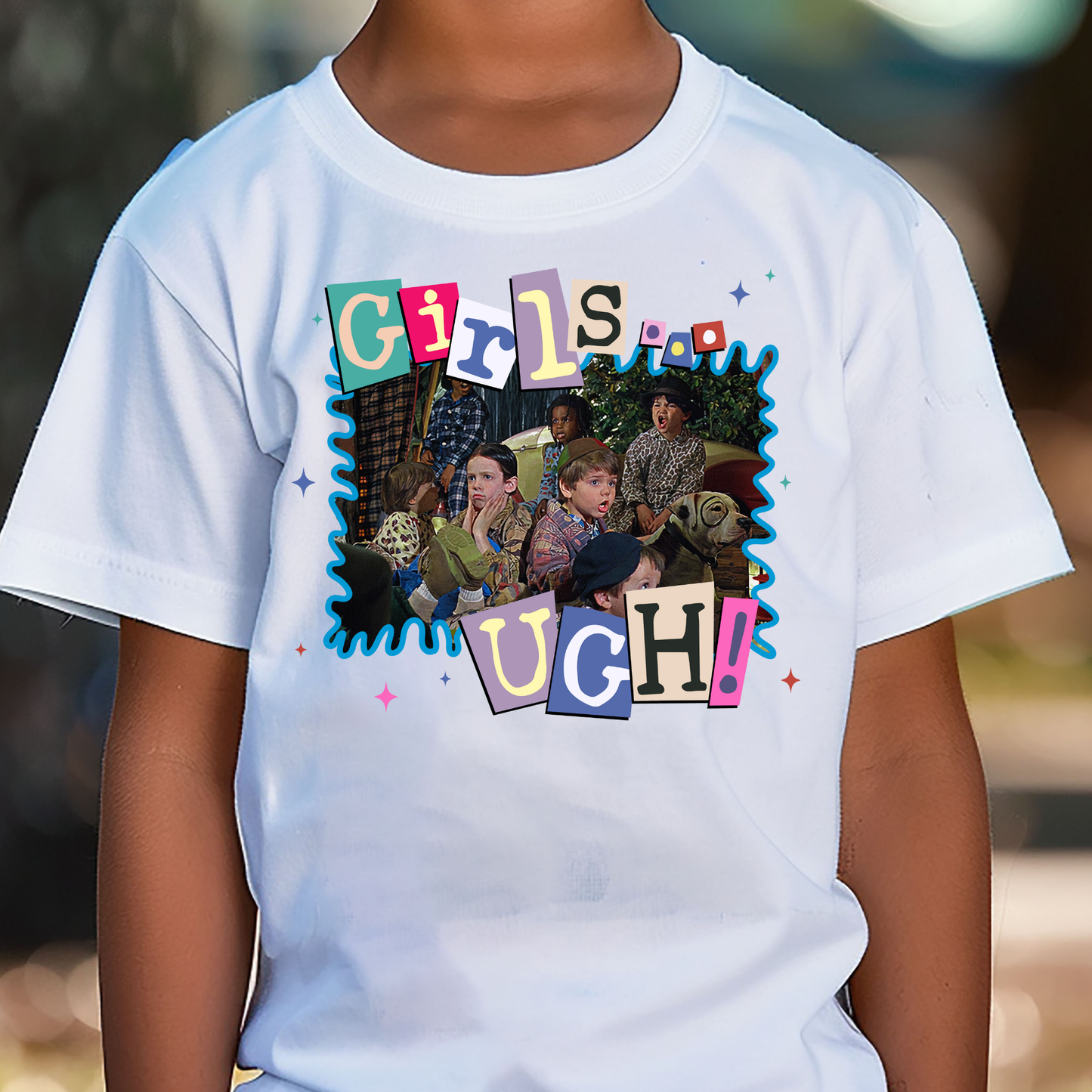 Girls Ugh (Scrapbook) Full Color DTF Transfer