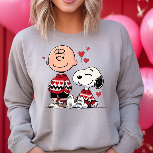 Snoopy Valentine Full Color DTF Transfer