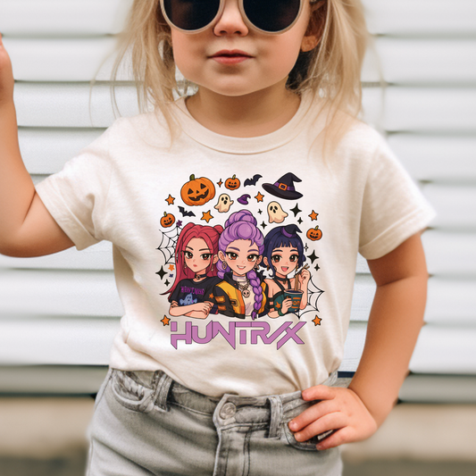 Huntrix Halloween (Kpop Demon Hunter) Full Color DTF Transfer