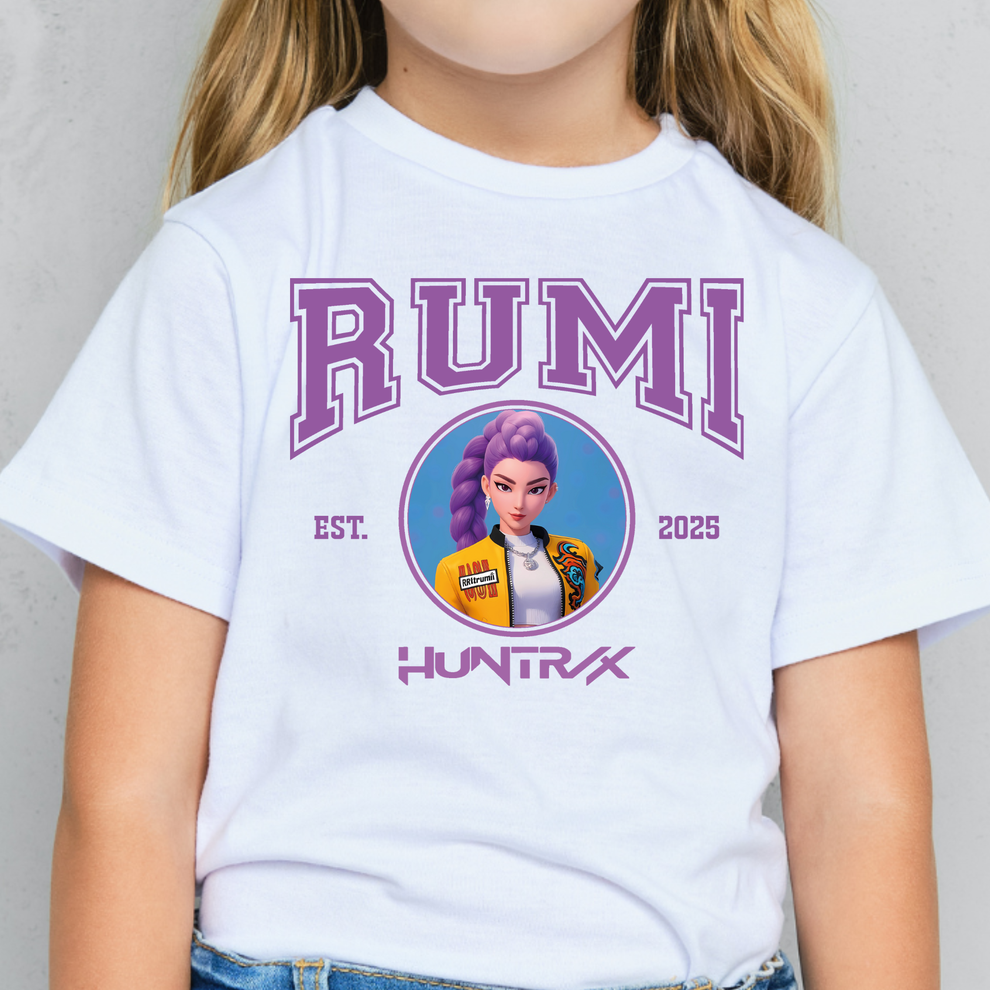 Rumi (Kpop Demon Hunter Huntrix) Full Color DTF Trasnfer – TBS Transfers