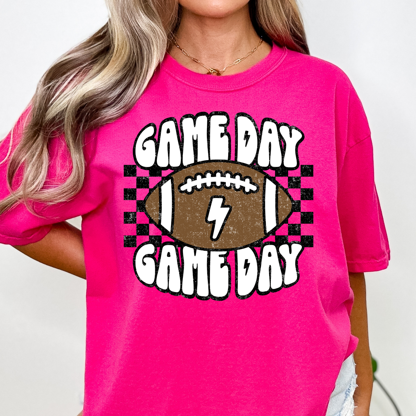 Game Day Football Full Color DTF Transfer
