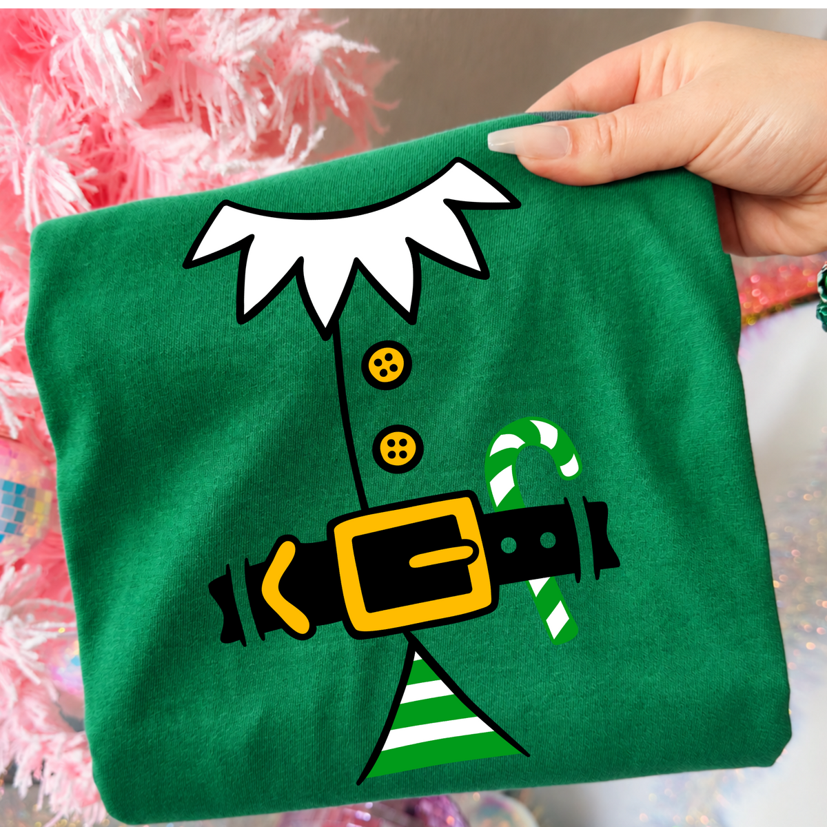 Elf Suit Full Color DTF Transfer