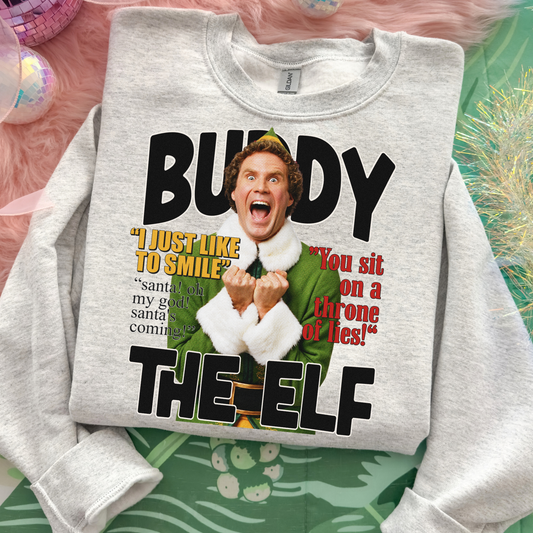 Buddy The Elf (Quotes) Full Color DTF Transfer