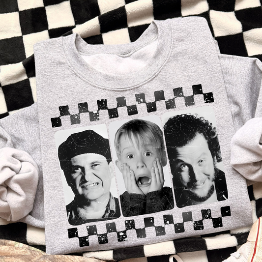 Home Alone (3 Pic) Full Color DTF Transfer