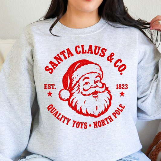 Santa Claus & Co Est 1823 Full Color DTF Transfer
