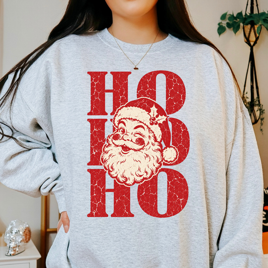 Ho Ho Ho (Santa) Full Color DTF Transfer