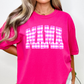 Gingham Checkered Mama (MULTI COLOR OPTIONS Full Color DTF Transfer