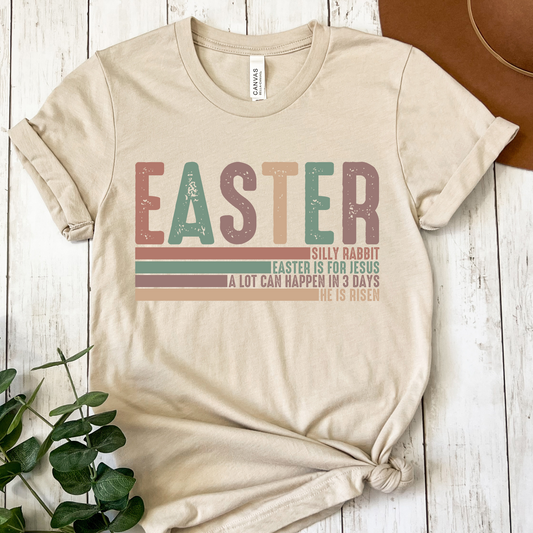 Easter (Muted Colors) Full Color DTF Transfer