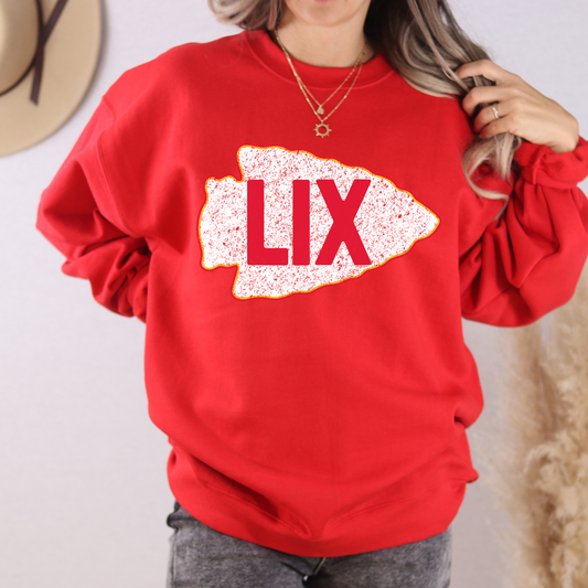 LIX Arrowhead Chiefs KC Full Color DTF Transfer