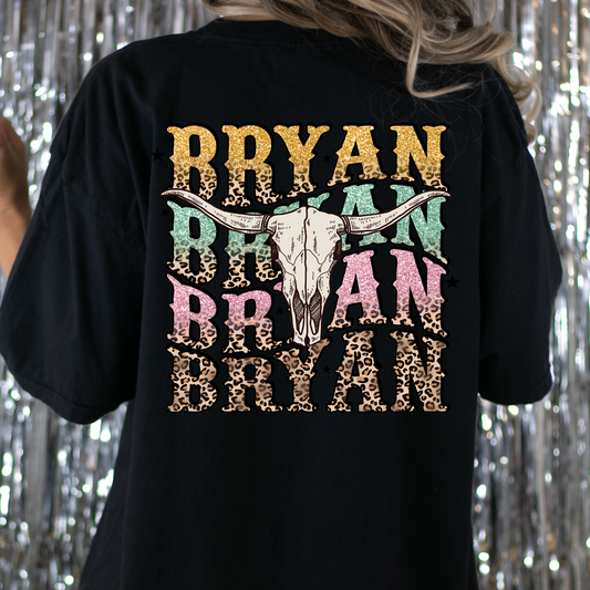 Bryan Repeat (Luke Bryan) Full Color DTF Transfer