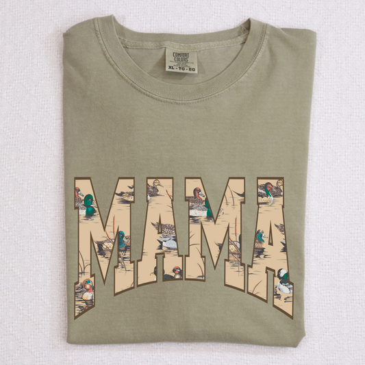 Duck Theme Mama Full Color DTF Transfer