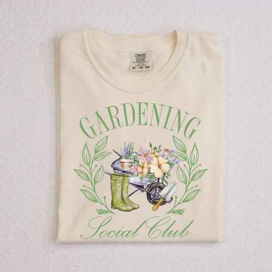 Gardening Social Club Full Color DTF Transfer