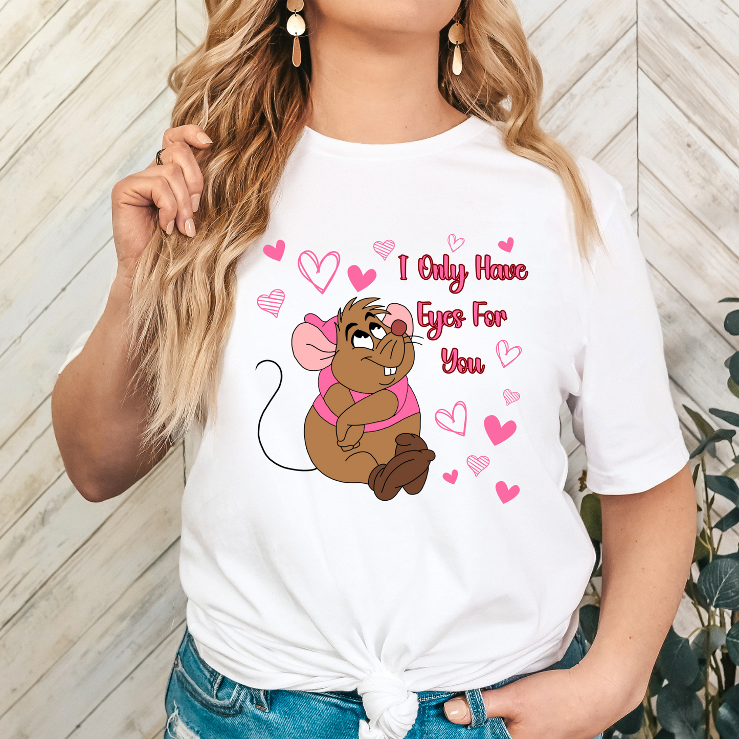 I Only Have Eyes For You Gus Gus (Valentine) Full Color DTF Transfer